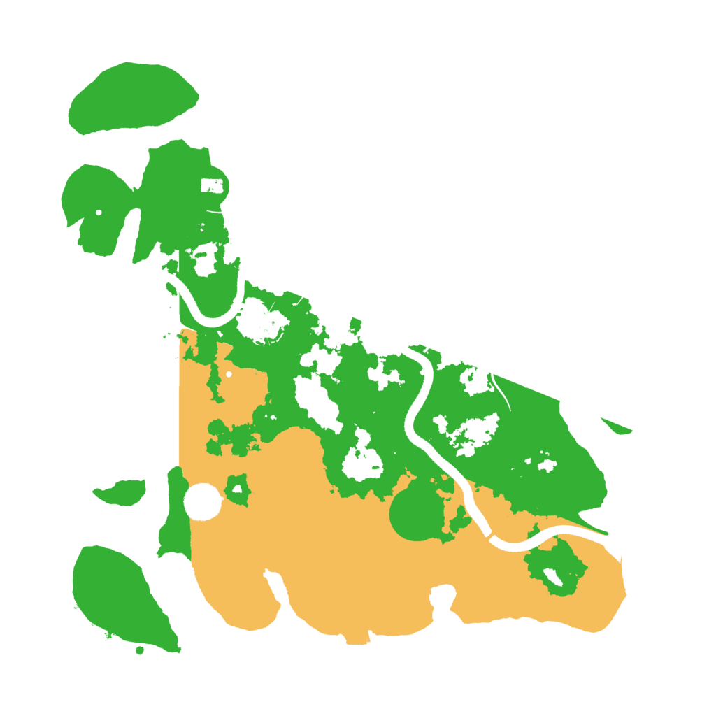Biome Rust Map: Procedural Map, Size: 3500, Seed: 1283623999