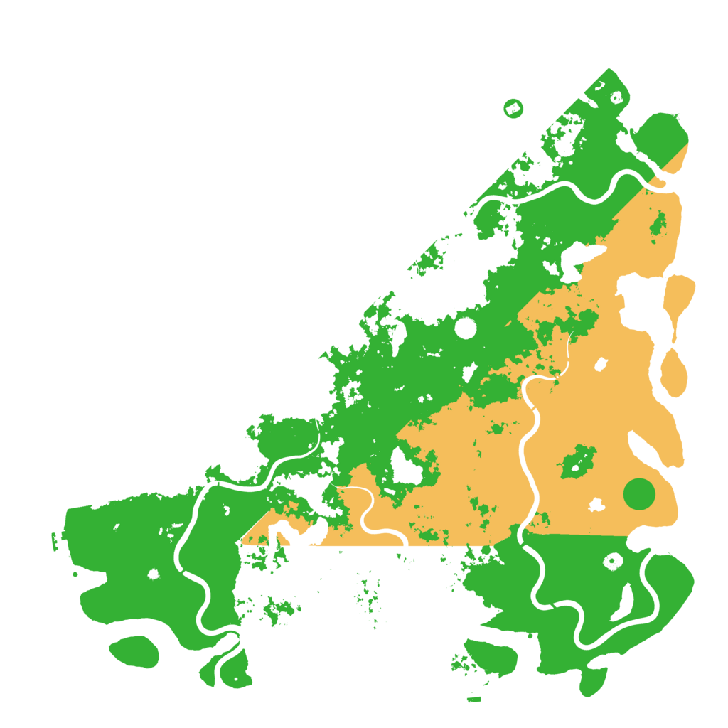 Biome Rust Map: Procedural Map, Size: 6000, Seed: 1597177436