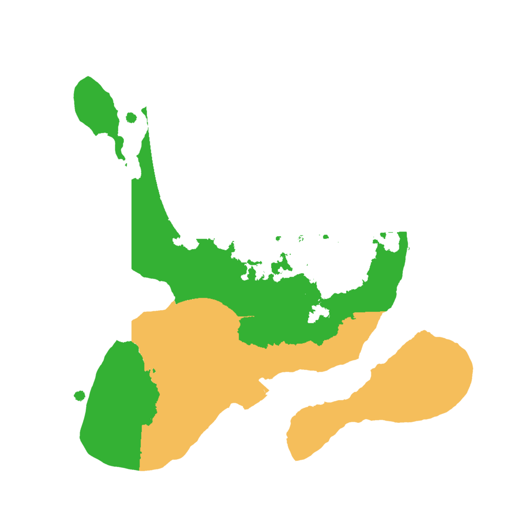 Biome Rust Map: Procedural Map, Size: 2000, Seed: 1606752470