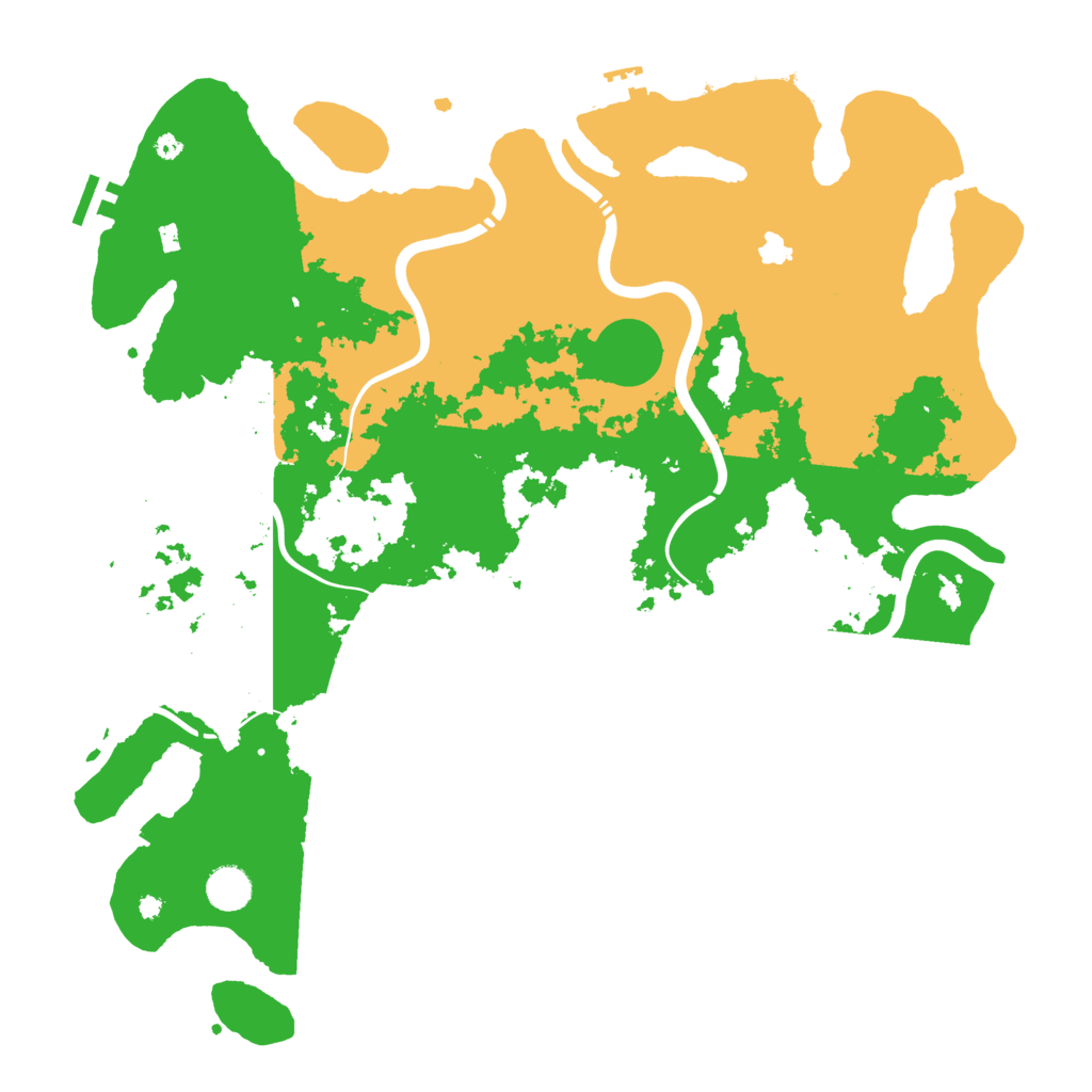 Biome Rust Map: Procedural Map, Size: 4250, Seed: 1782