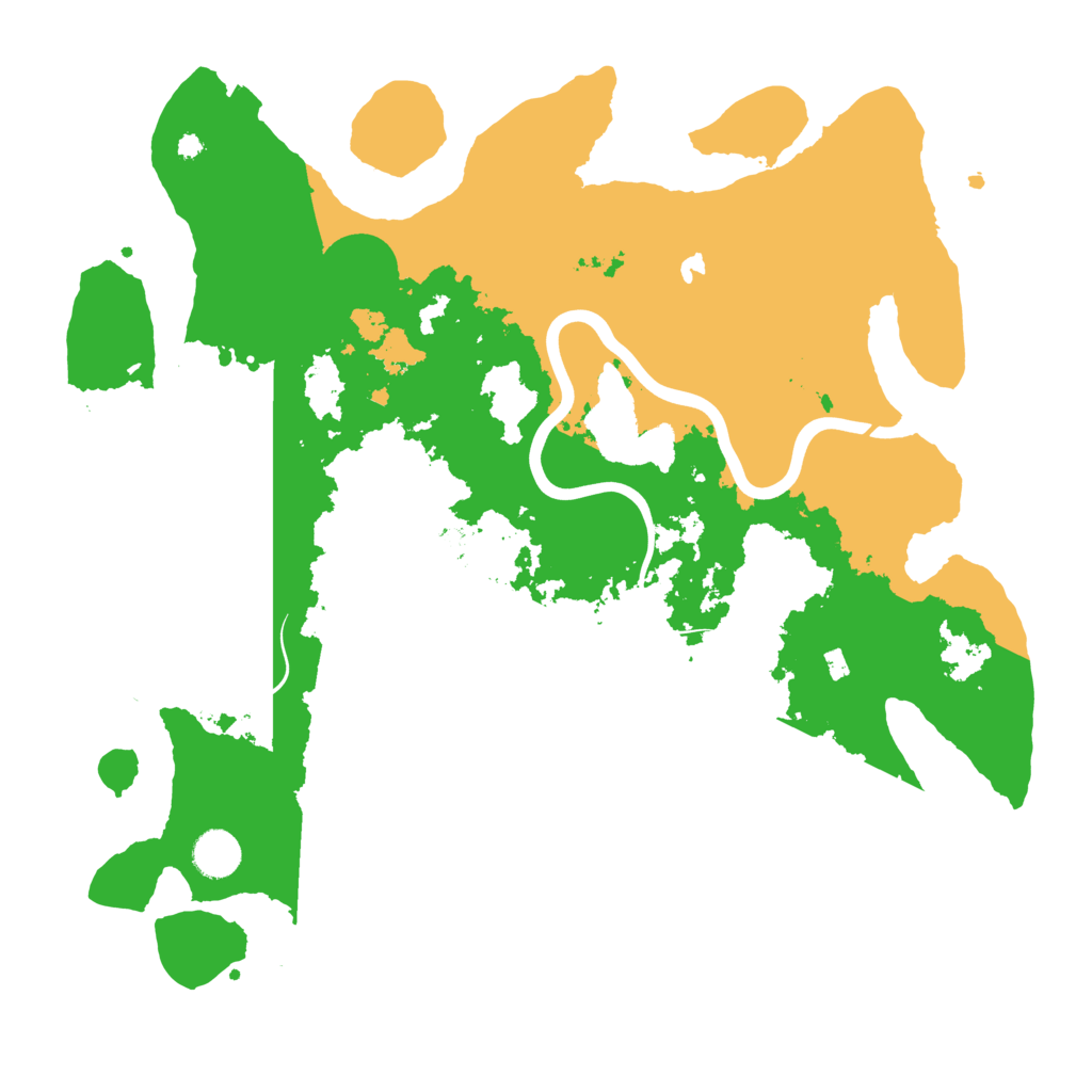 Biome Rust Map: Procedural Map, Size: 4000, Seed: 13972