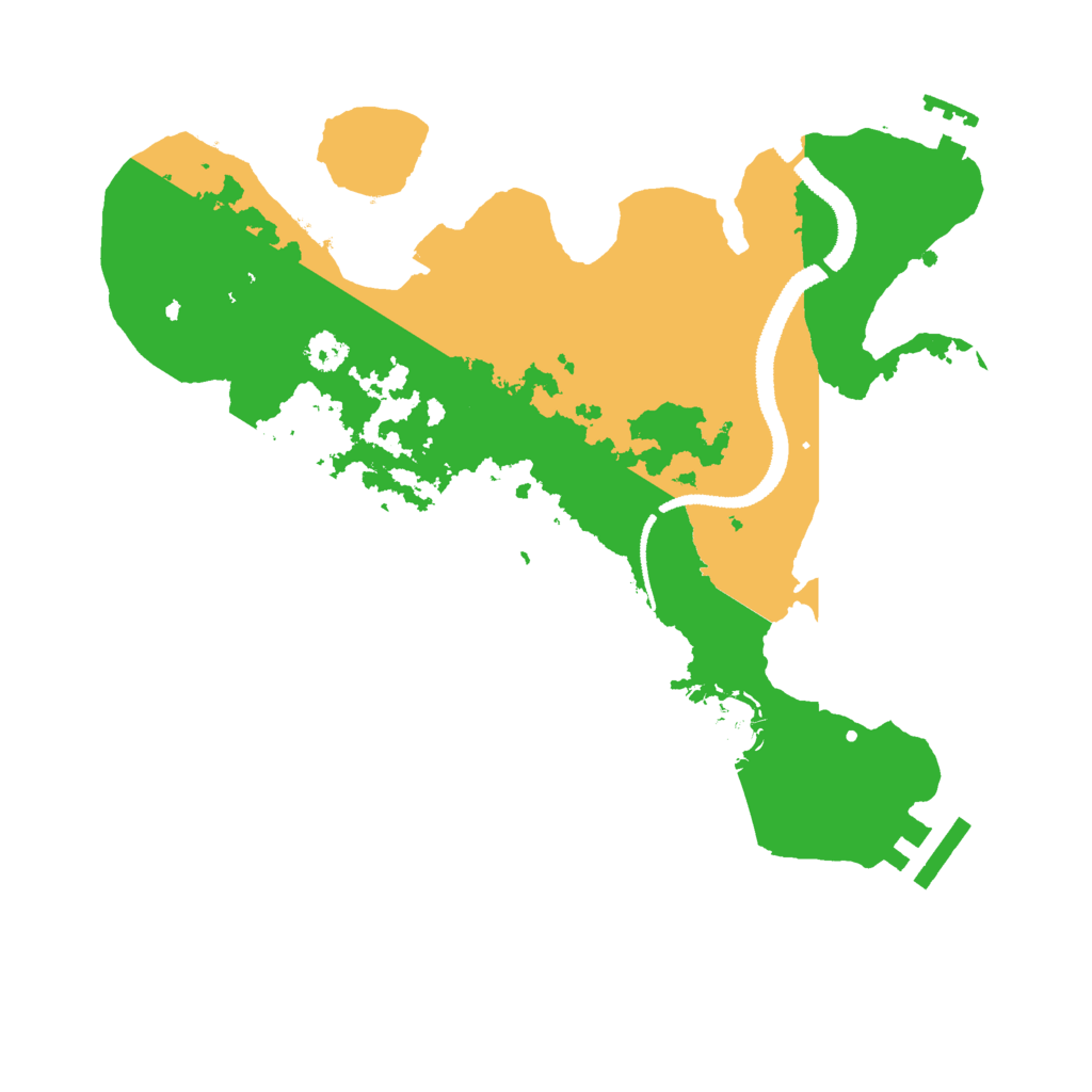 Biome Rust Map: Procedural Map, Size: 2800, Seed: 45289