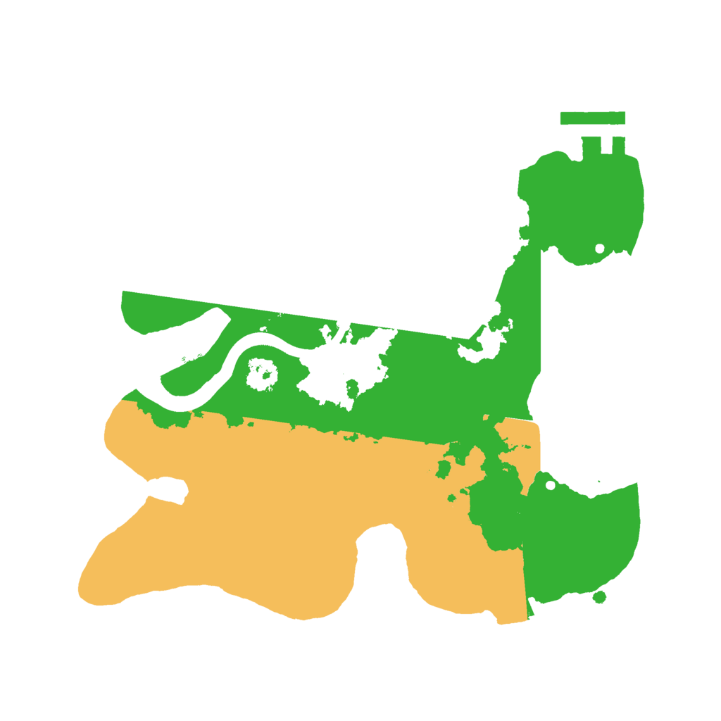 Biome Rust Map: Procedural Map, Size: 2250, Seed: 6769420