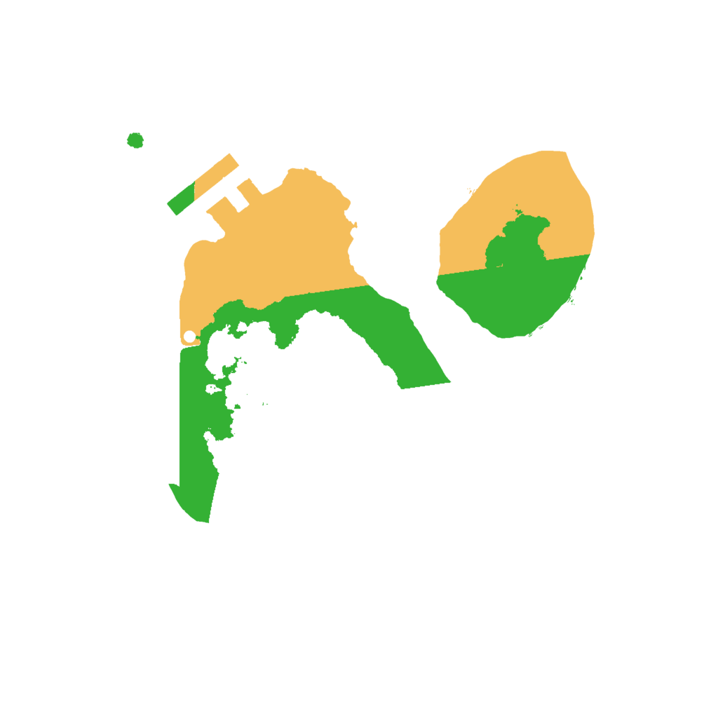 Biome Rust Map: Procedural Map, Size: 1800, Seed: 1050531813