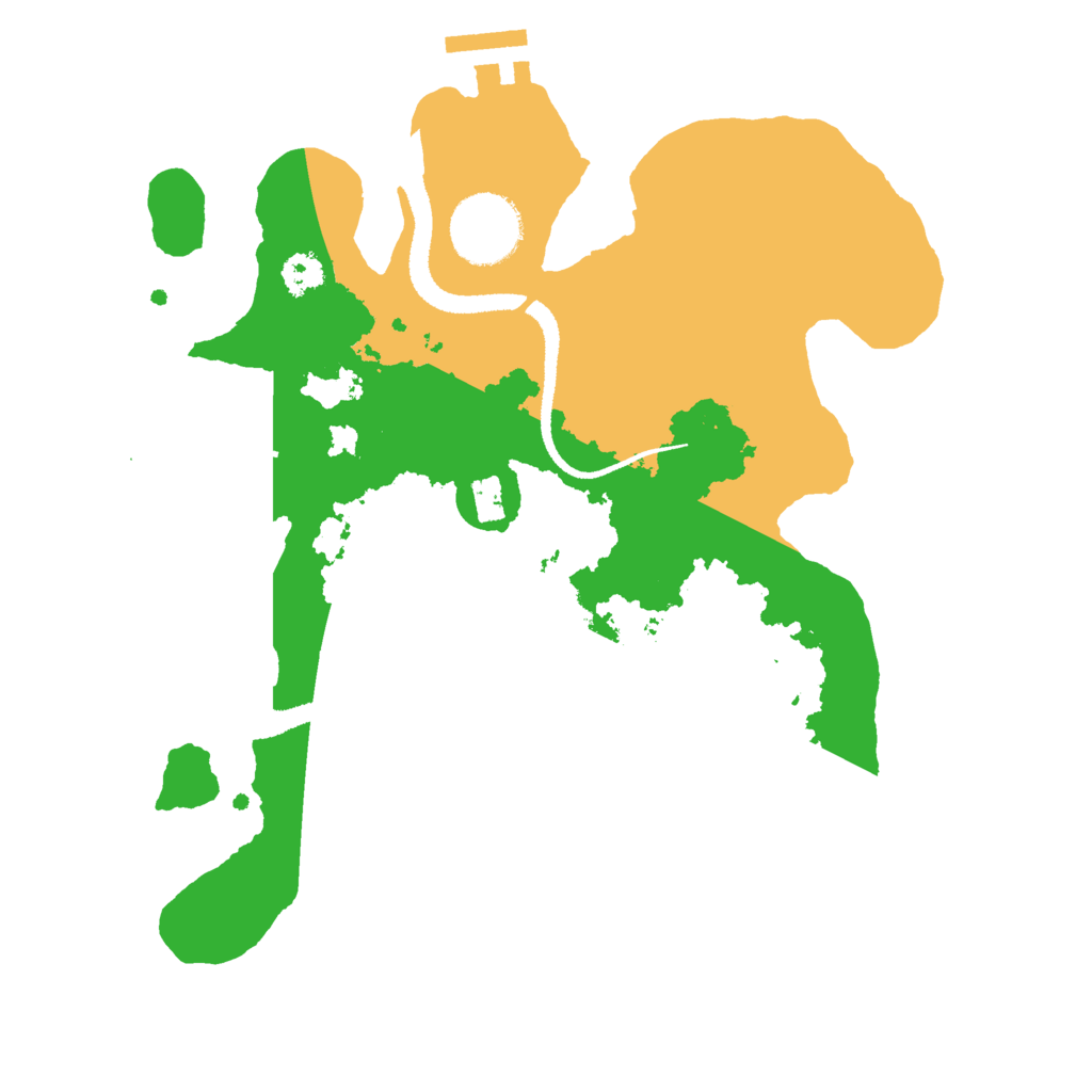 Biome Rust Map: Procedural Map, Size: 2700, Seed: 1755259317