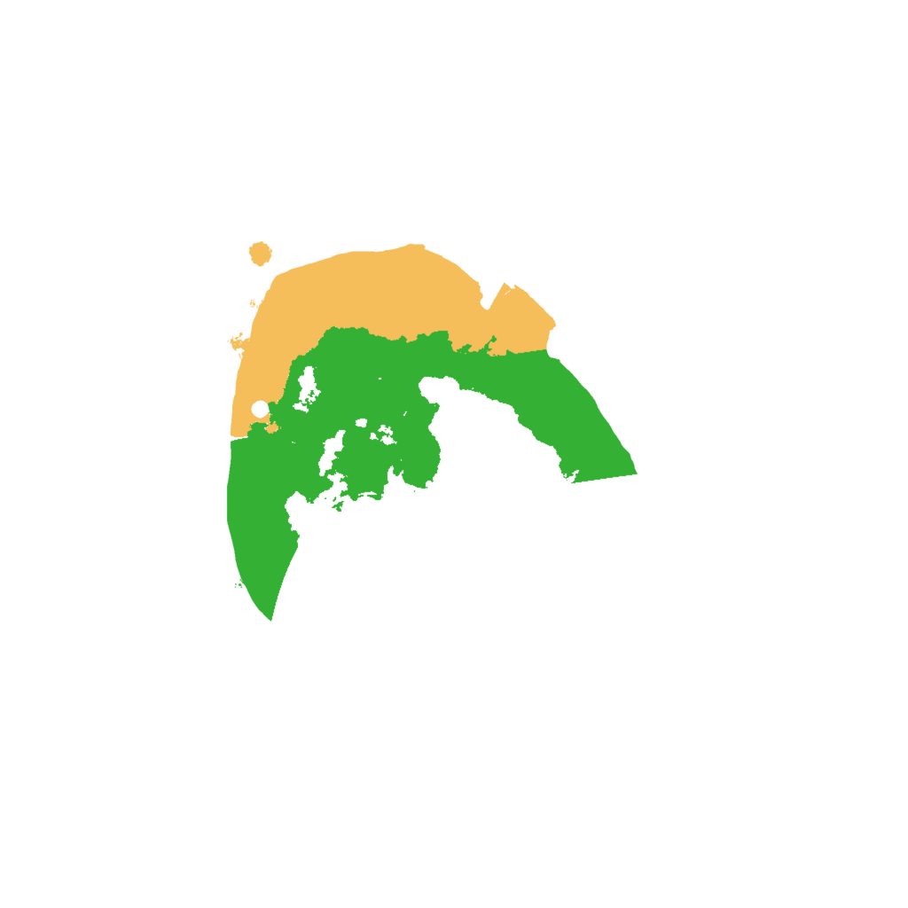 Biome Rust Map: Procedural Map, Size: 1600, Seed: 1050531813