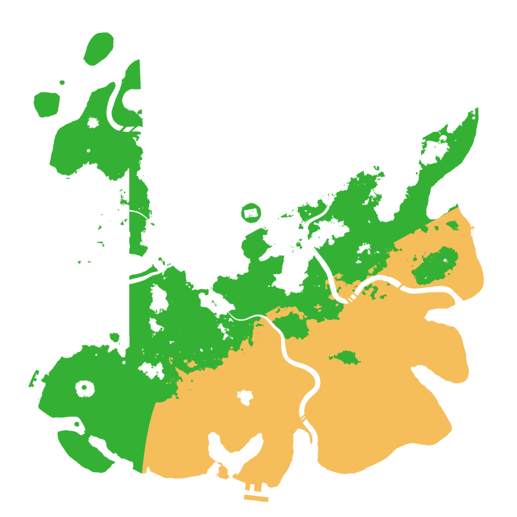 Biome Rust Map: Procedural Map, Size: 4250, Seed: 716457935