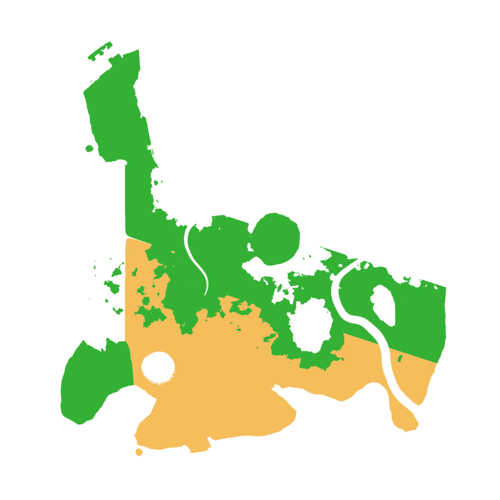 Biome Rust Map: Procedural Map, Size: 2750, Seed: 294691984