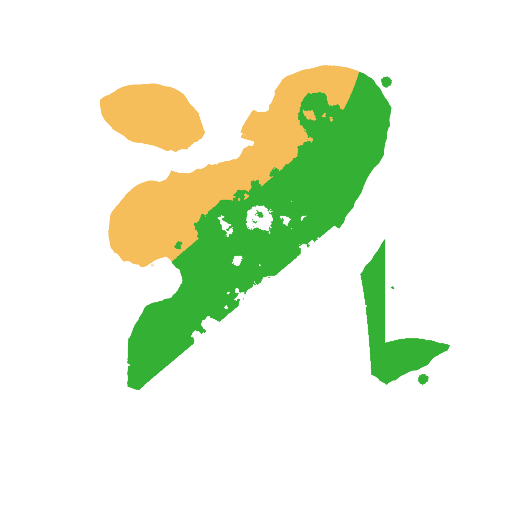 Biome Rust Map: Procedural Map, Size: 2000, Seed: 967192093