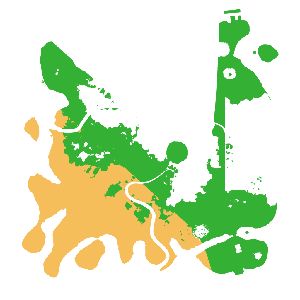 Biome Rust Map: Procedural Map, Size: 3750, Seed: 769850246