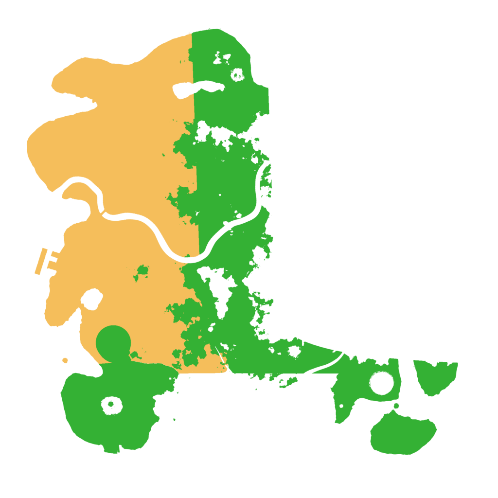 Biome Rust Map: Procedural Map, Size: 3750, Seed: 1889438057