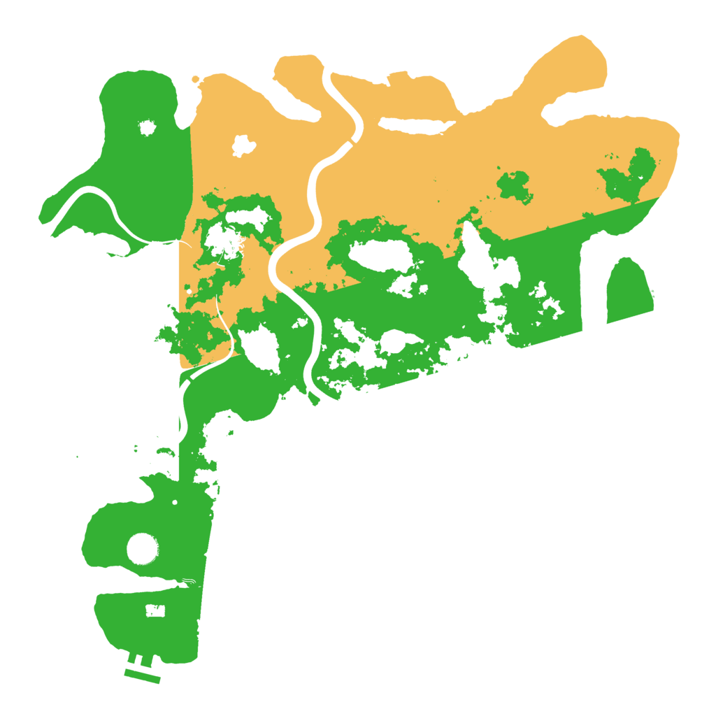 Biome Rust Map: Procedural Map, Size: 4000, Seed: 457189950