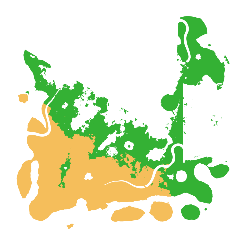 Biome Rust Map: Procedural Map, Size: 4000, Seed: 48807887