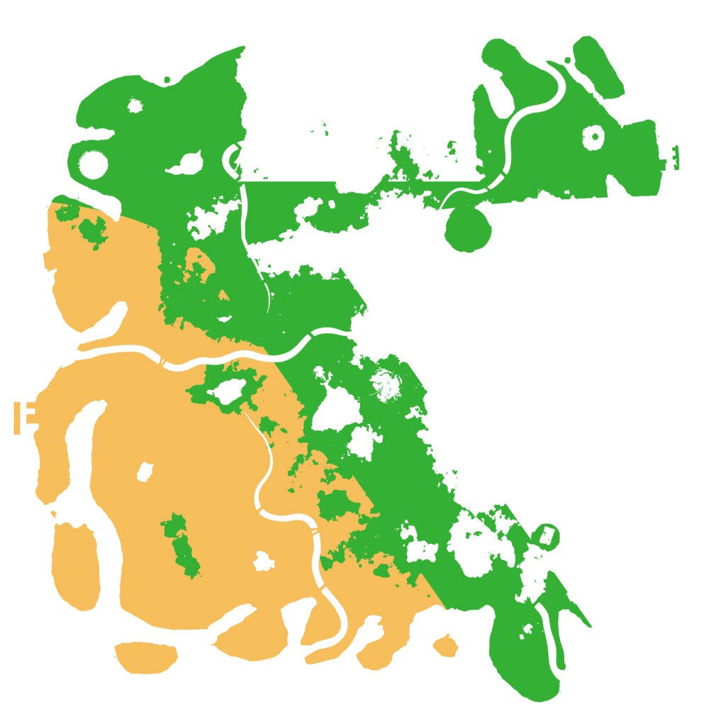 Biome Rust Map: Procedural Map, Size: 4500, Seed: 1677314