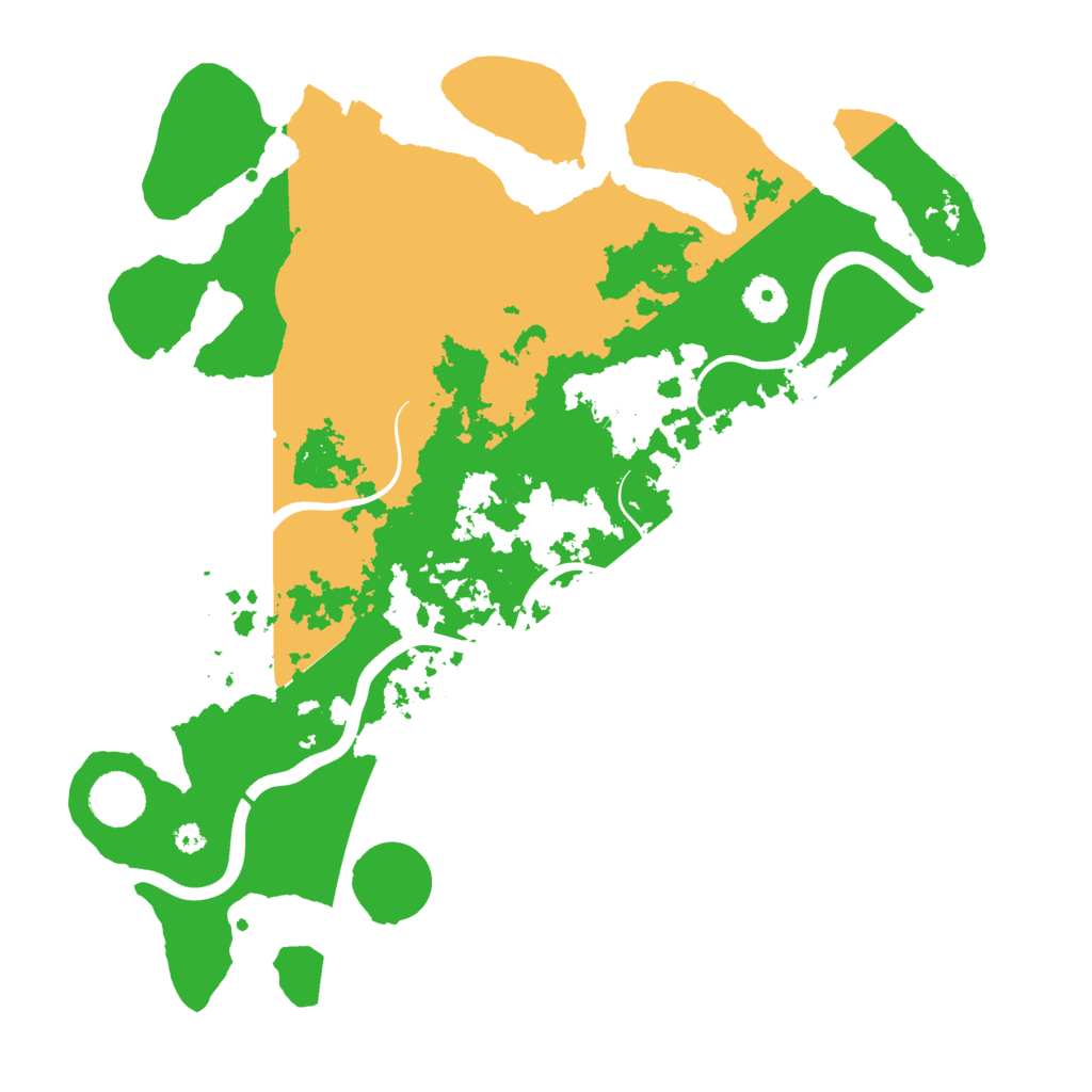 Biome Rust Map: Procedural Map, Size: 3700, Seed: 1849532931