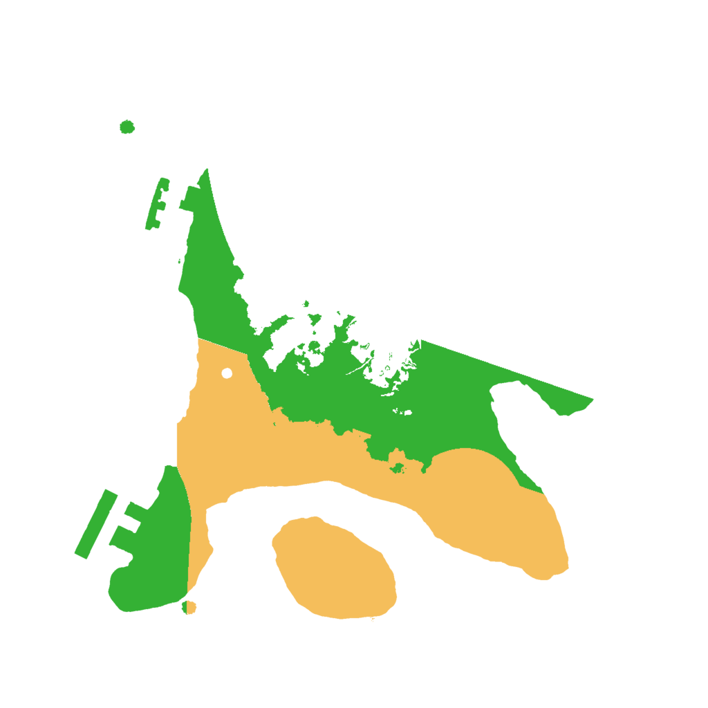 Biome Rust Map: Procedural Map, Size: 2000, Seed: 1588122313