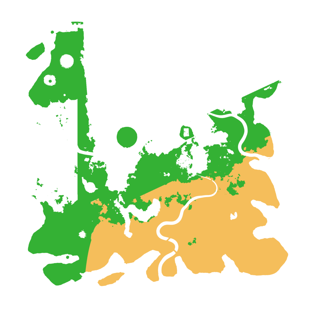 Biome Rust Map: Procedural Map, Size: 4000, Seed: 20601809