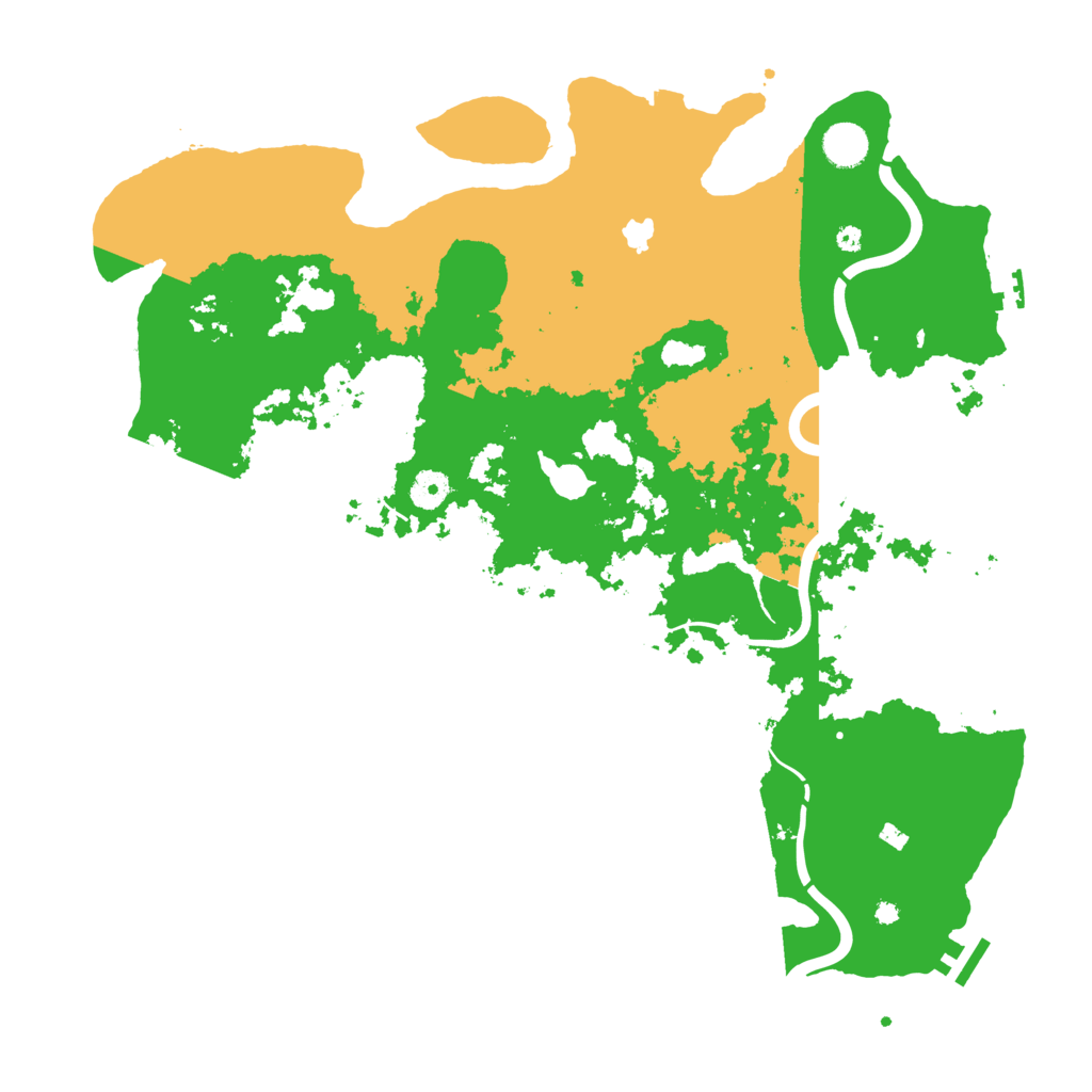 Biome Rust Map: Procedural Map, Size: 4250, Seed: 331154034