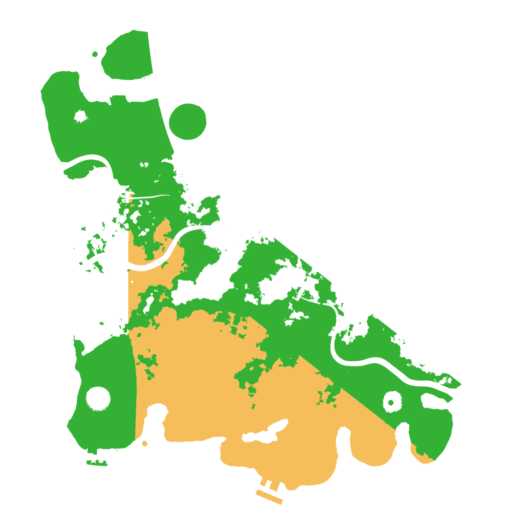 Biome Rust Map: Procedural Map, Size: 3750, Seed: 1674735893