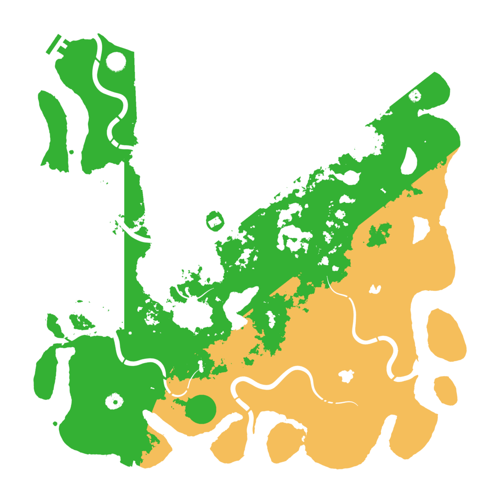 Biome Rust Map: Procedural Map, Size: 4500, Seed: 1769606570