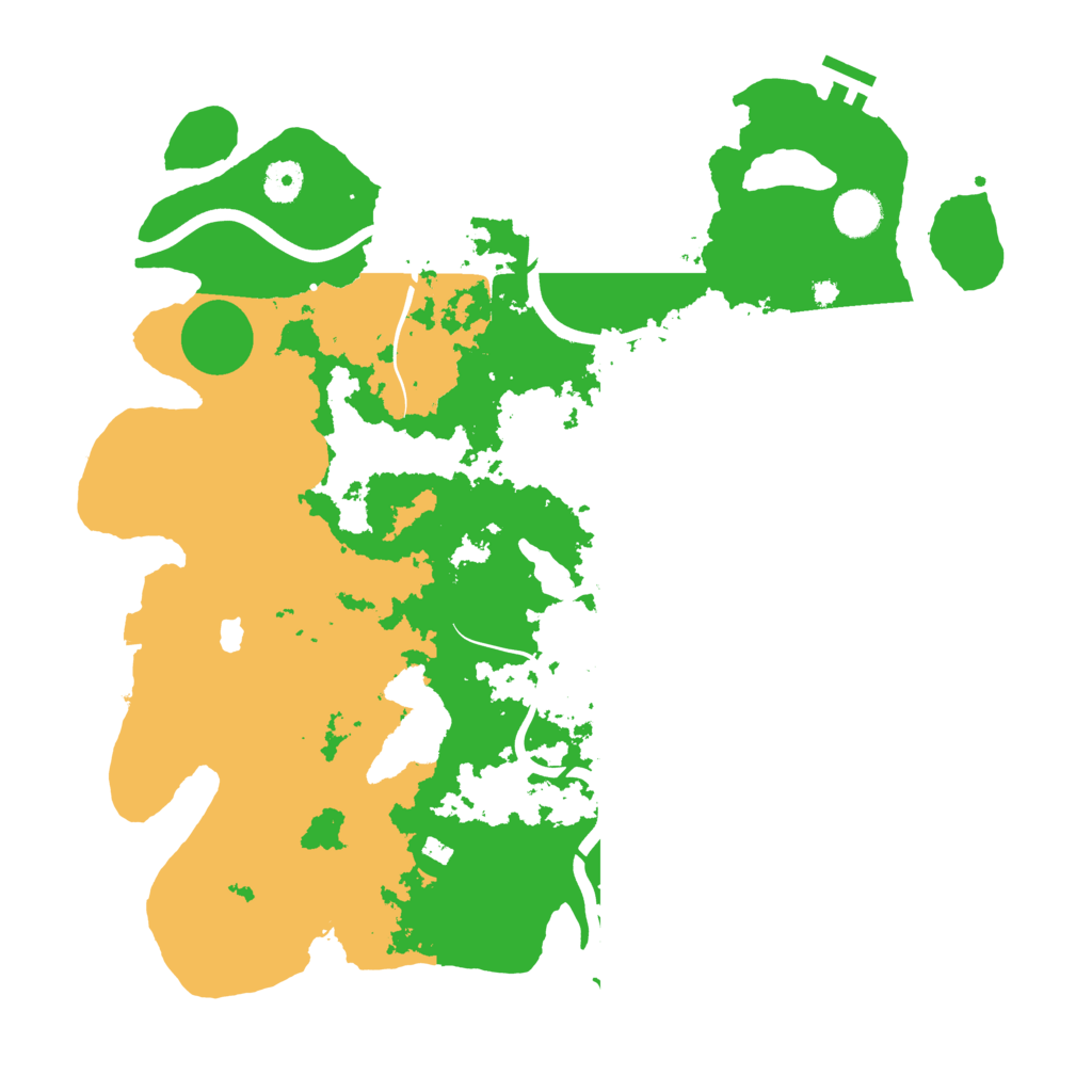Biome Rust Map: Procedural Map, Size: 4000, Seed: 23006586