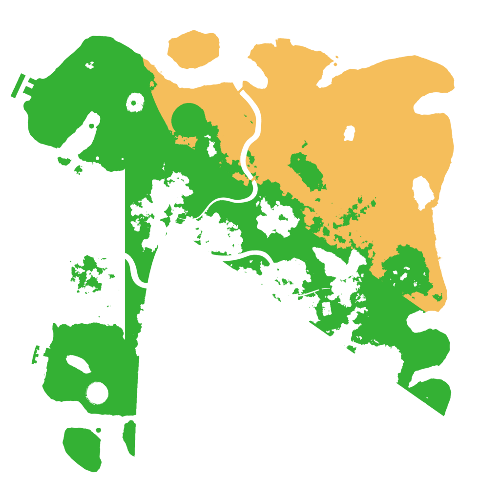 Biome Rust Map: Procedural Map, Size: 4000, Seed: 44462815