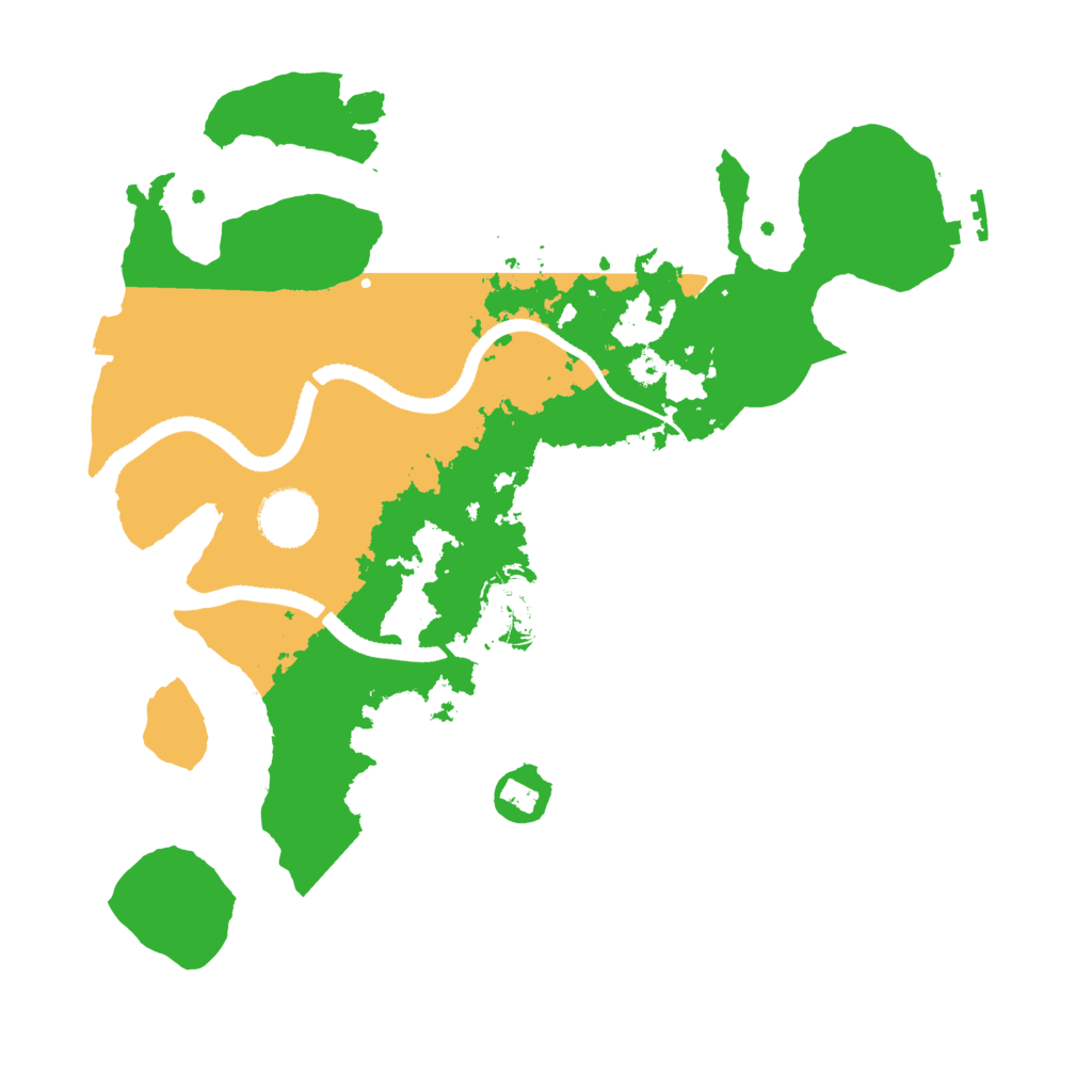 Biome Rust Map: Procedural Map, Size: 3250, Seed: 339553779