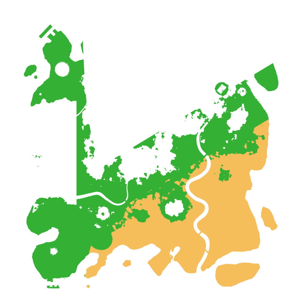 Biome Rust Map: Procedural Map, Size: 3750, Seed: 346873001