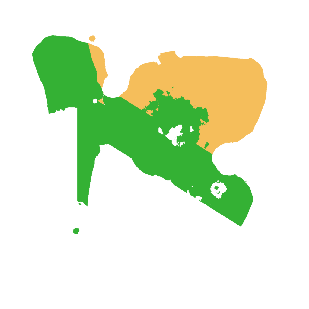 Biome Rust Map: Procedural Map, Size: 2000, Seed: 1668957192