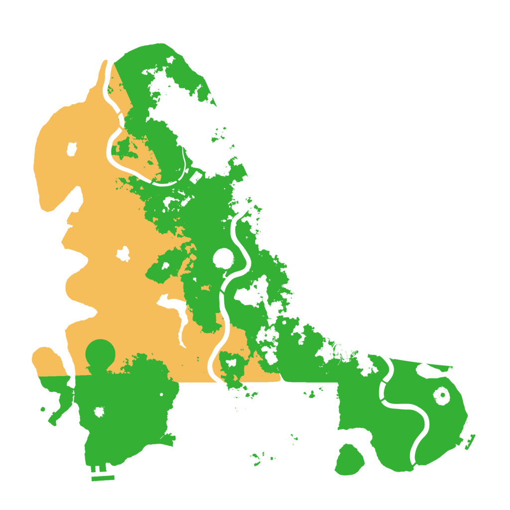 Biome Rust Map: Procedural Map, Size: 4500, Seed: 624244900