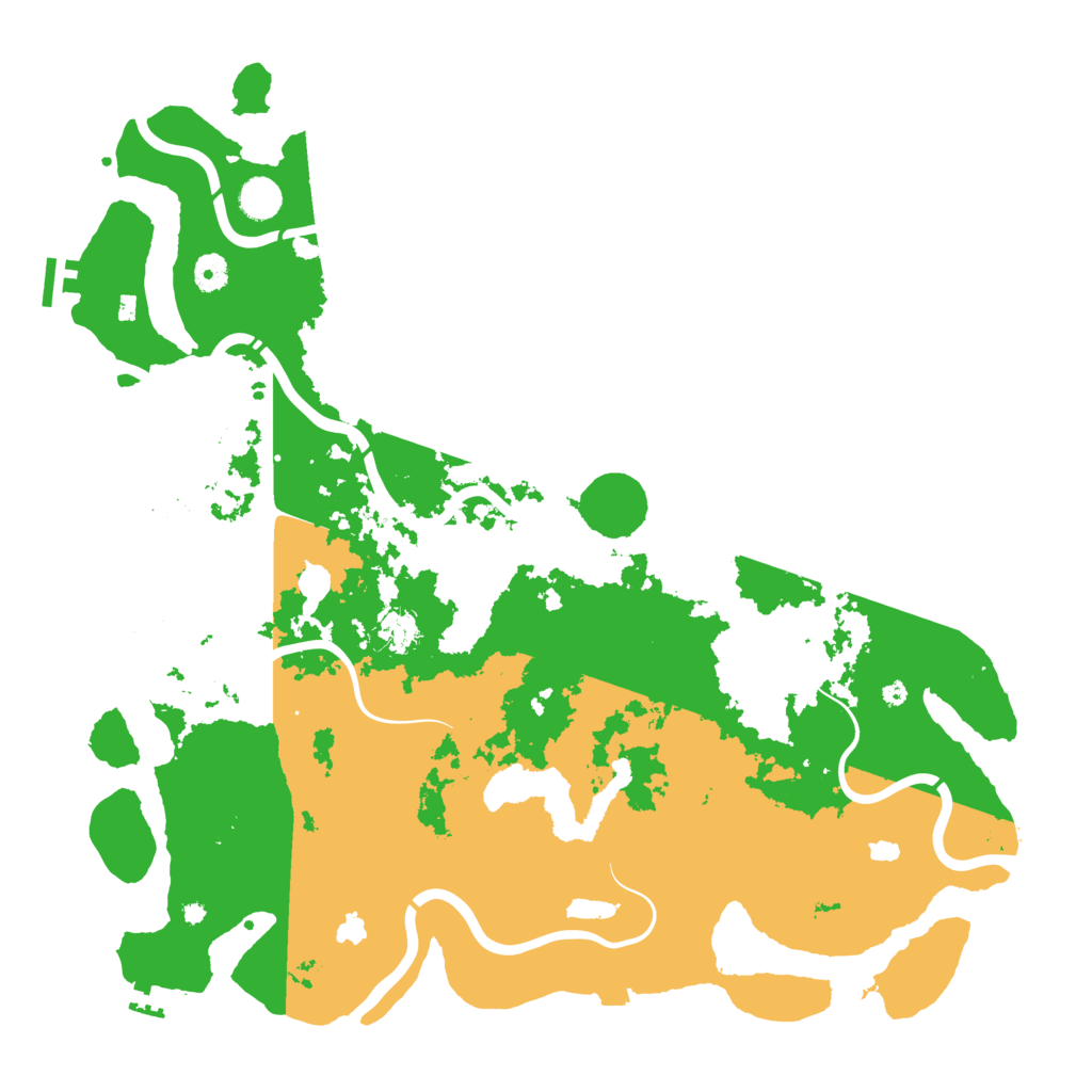 Biome Rust Map: Procedural Map, Size: 4500, Seed: 604862994