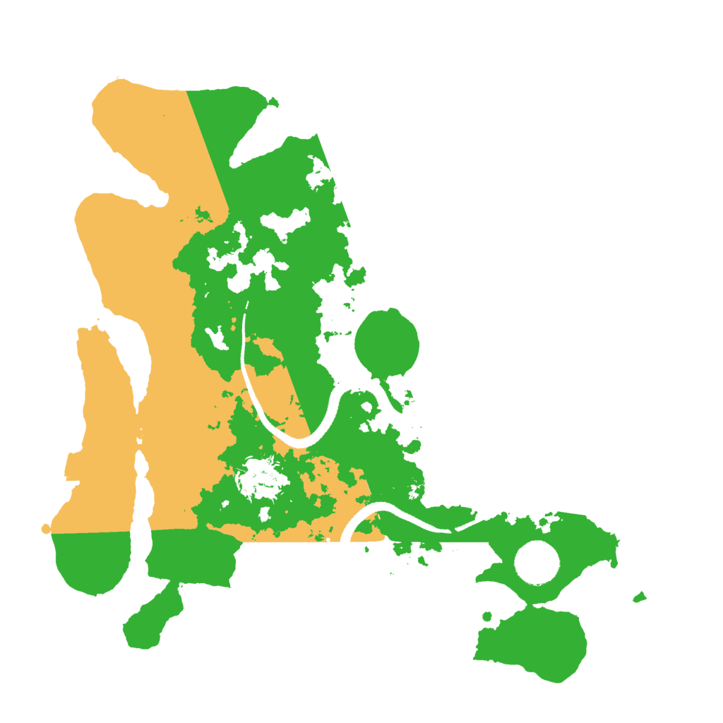 Biome Rust Map: Procedural Map, Size: 3000, Seed: 62941