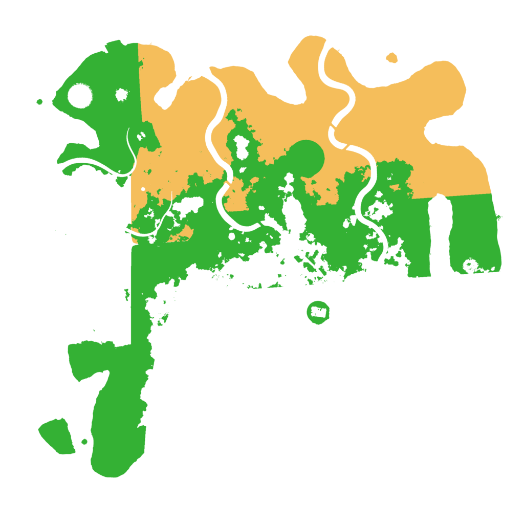 Biome Rust Map: Procedural Map, Size: 3750, Seed: 2025815