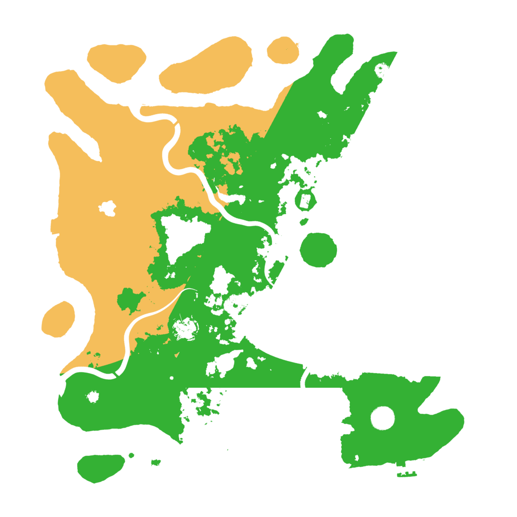 Biome Rust Map: Procedural Map, Size: 4000, Seed: 1755302516