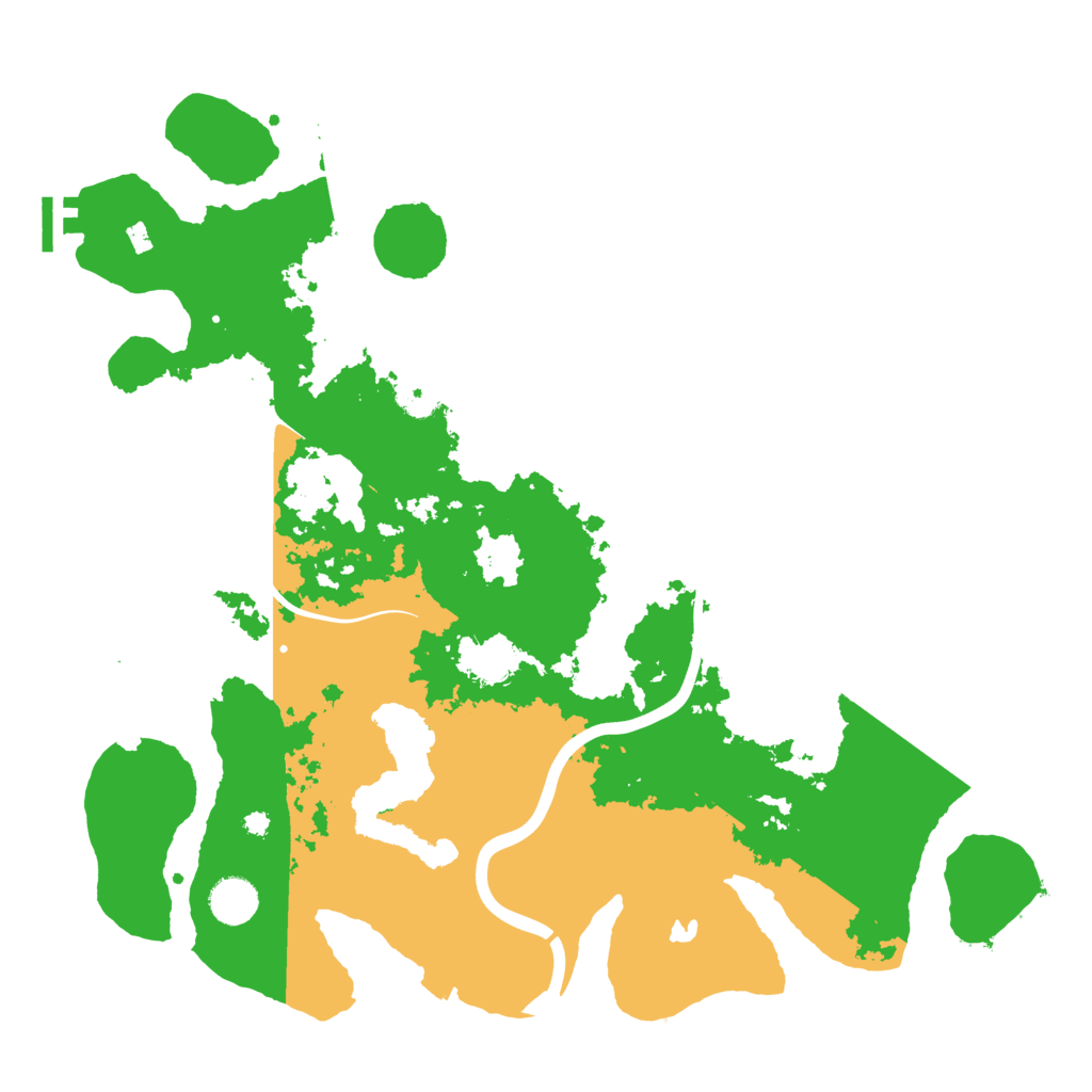 Biome Rust Map: Procedural Map, Size: 4000, Seed: 148919