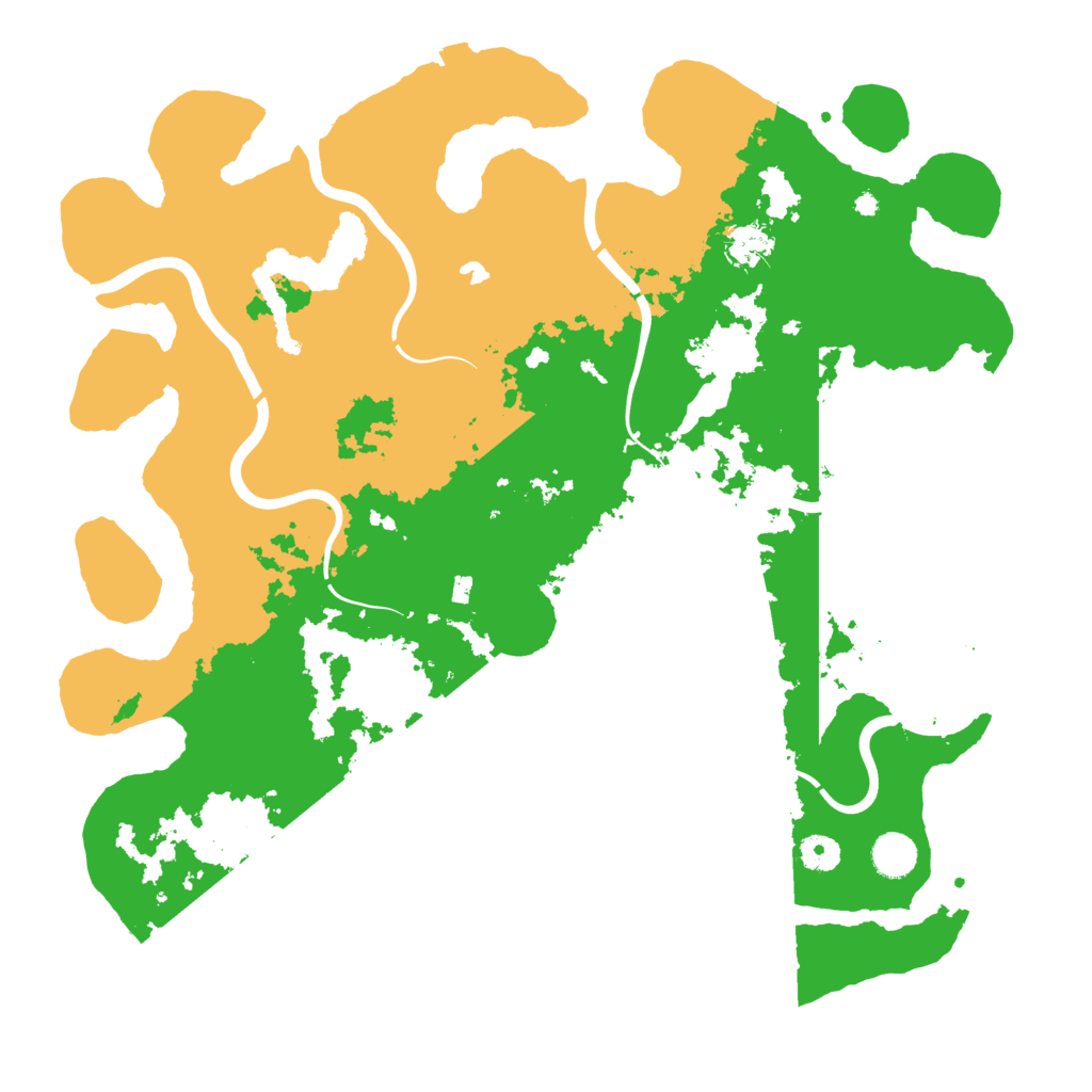 Biome Rust Map: Procedural Map, Size: 4250, Seed: 5424