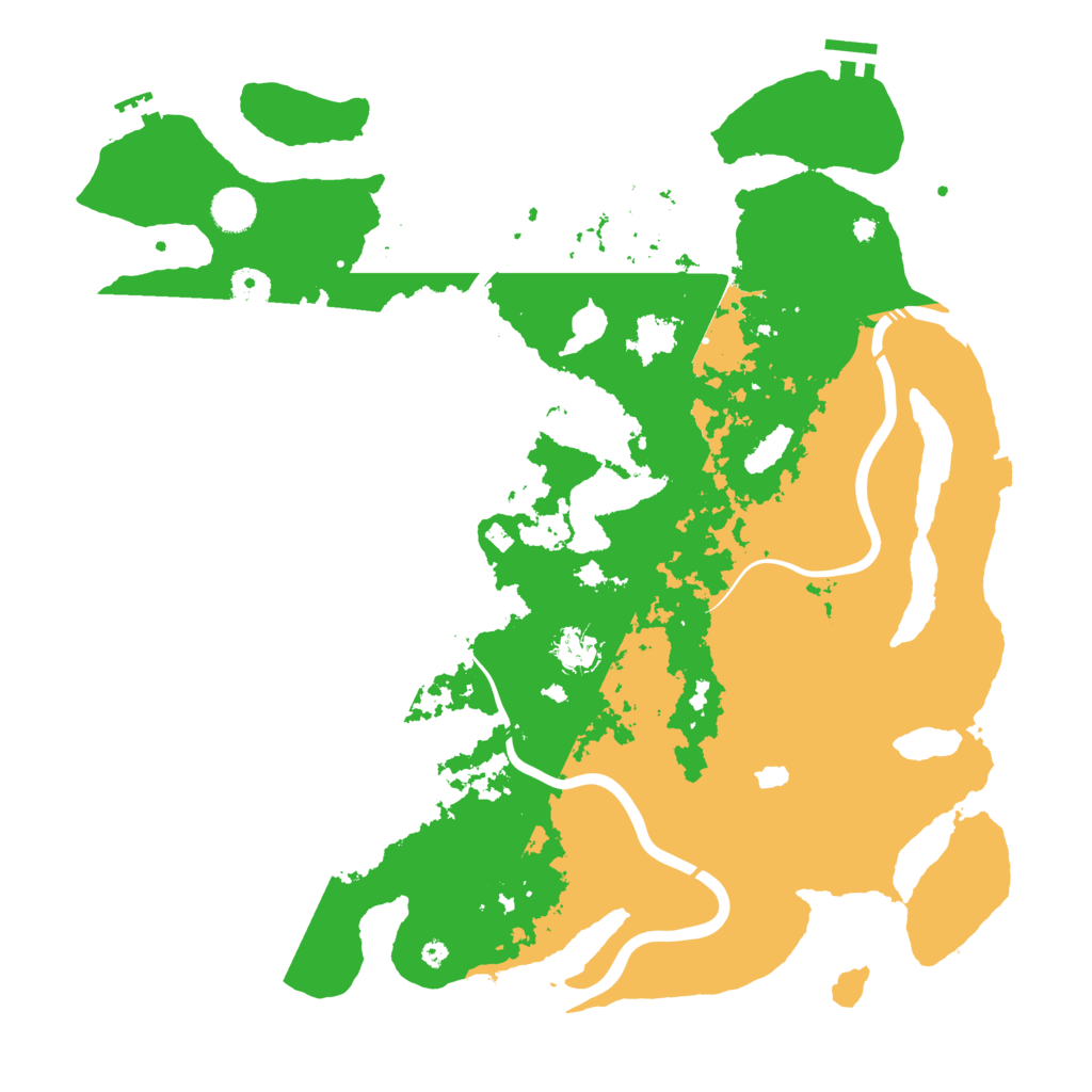 Biome Rust Map: Procedural Map, Size: 4250, Seed: 4567867