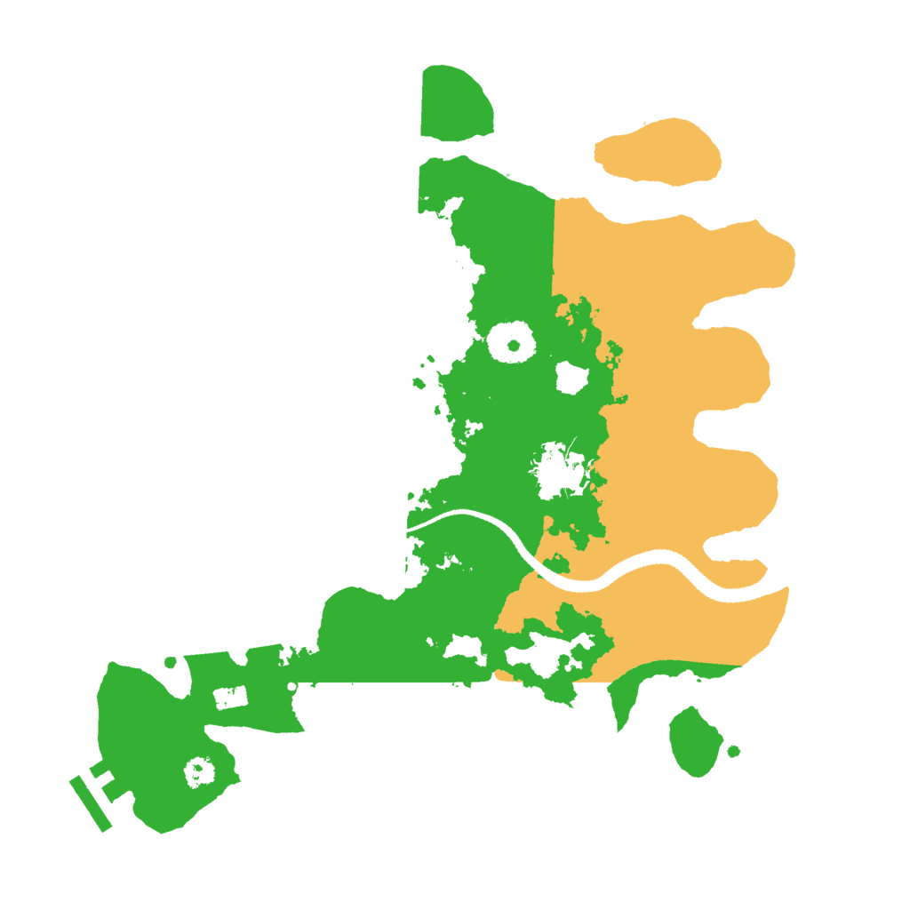 Biome Rust Map: Procedural Map, Size: 3000, Seed: 1528400512