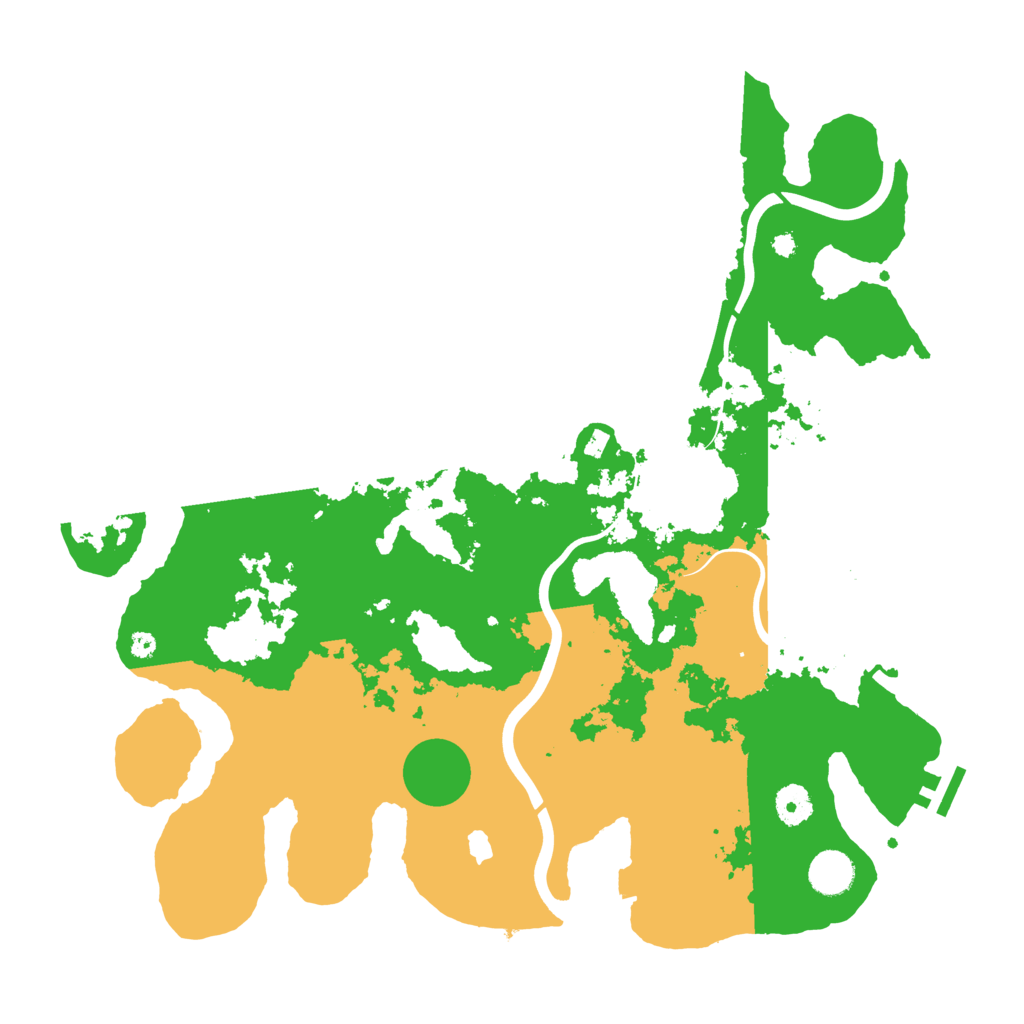 Biome Rust Map: Procedural Map, Size: 4000, Seed: 872553708