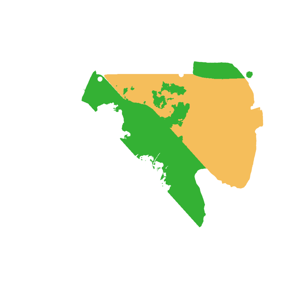 Biome Rust Map: Procedural Map, Size: 1800, Seed: 6666