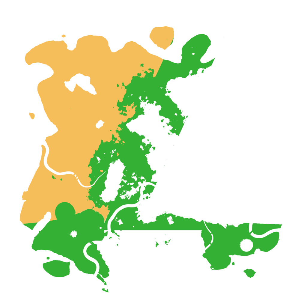 Biome Rust Map: Procedural Map, Size: 4250, Seed: 2129594789