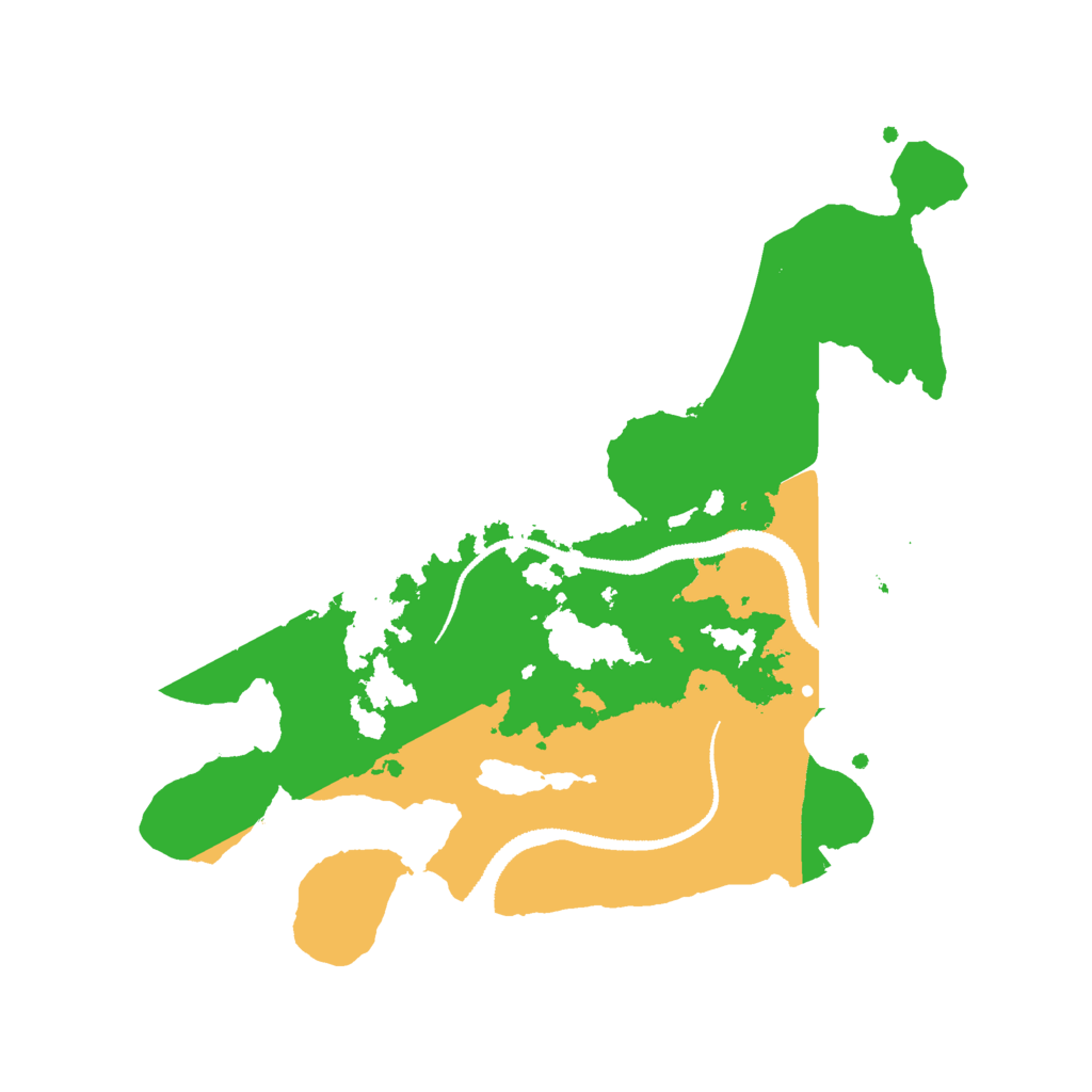 Biome Rust Map: Procedural Map, Size: 2800, Seed: 270050334