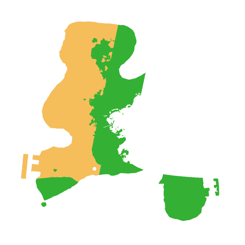 Biome Rust Map: Procedural Map, Size: 2000, Seed: 47257