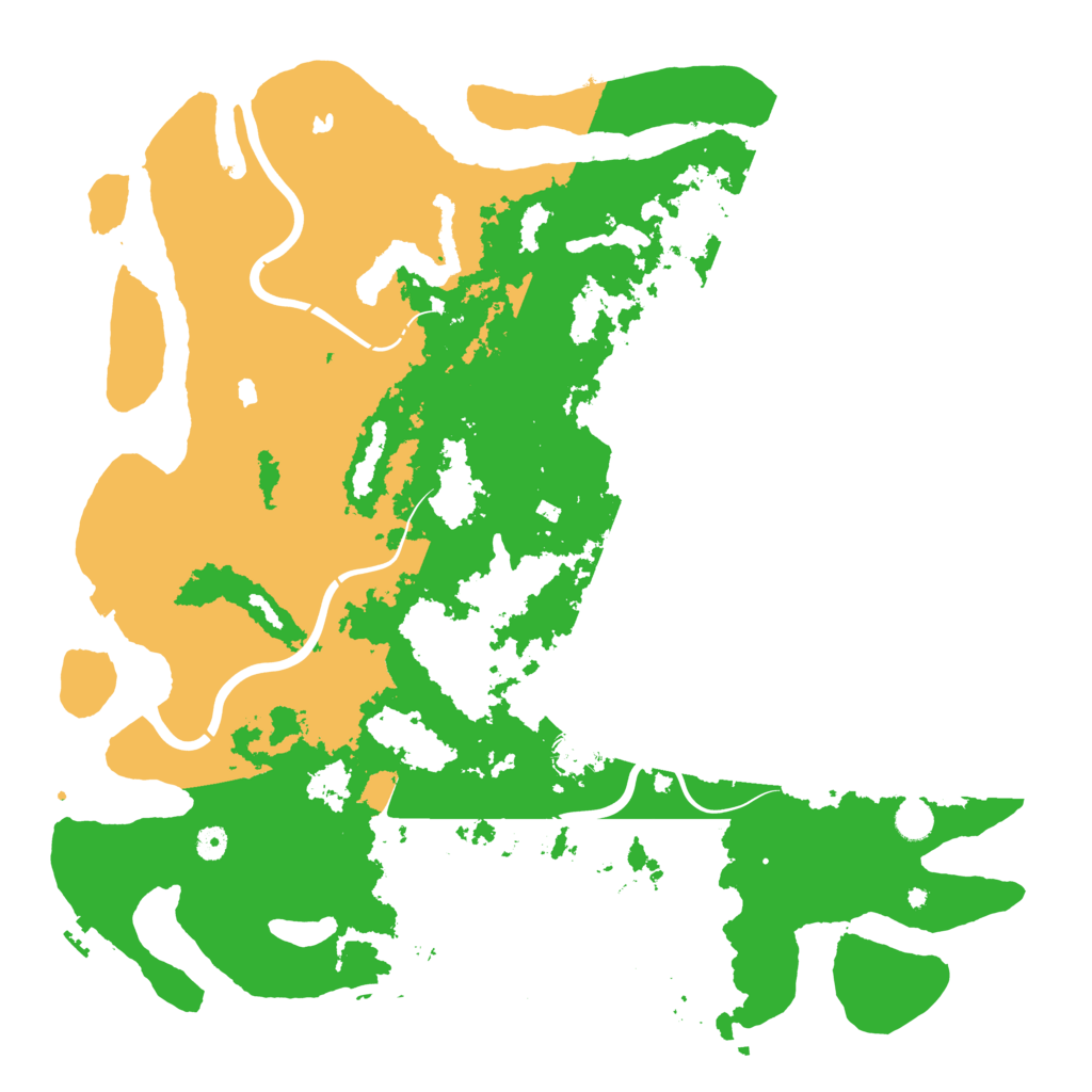 Biome Rust Map: Procedural Map, Size: 5000, Seed: 957525999