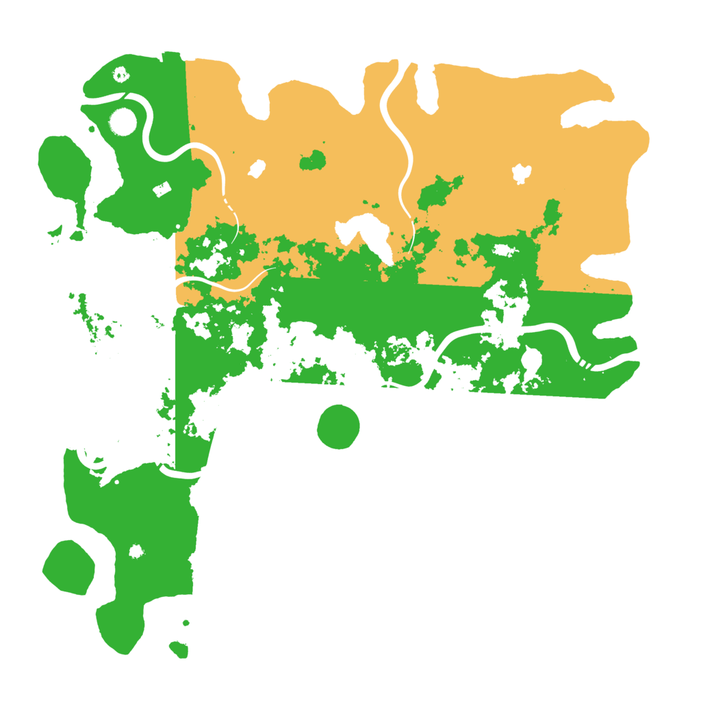 Biome Rust Map: Procedural Map, Size: 4500, Seed: 979947416