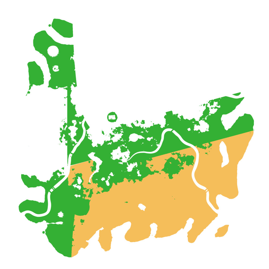 Biome Rust Map: Procedural Map, Size: 4250, Seed: 732846