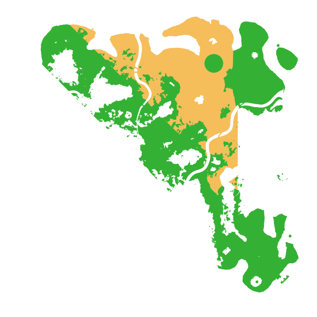 Biome Rust Map: Procedural Map, Size: 4500, Seed: 800134174