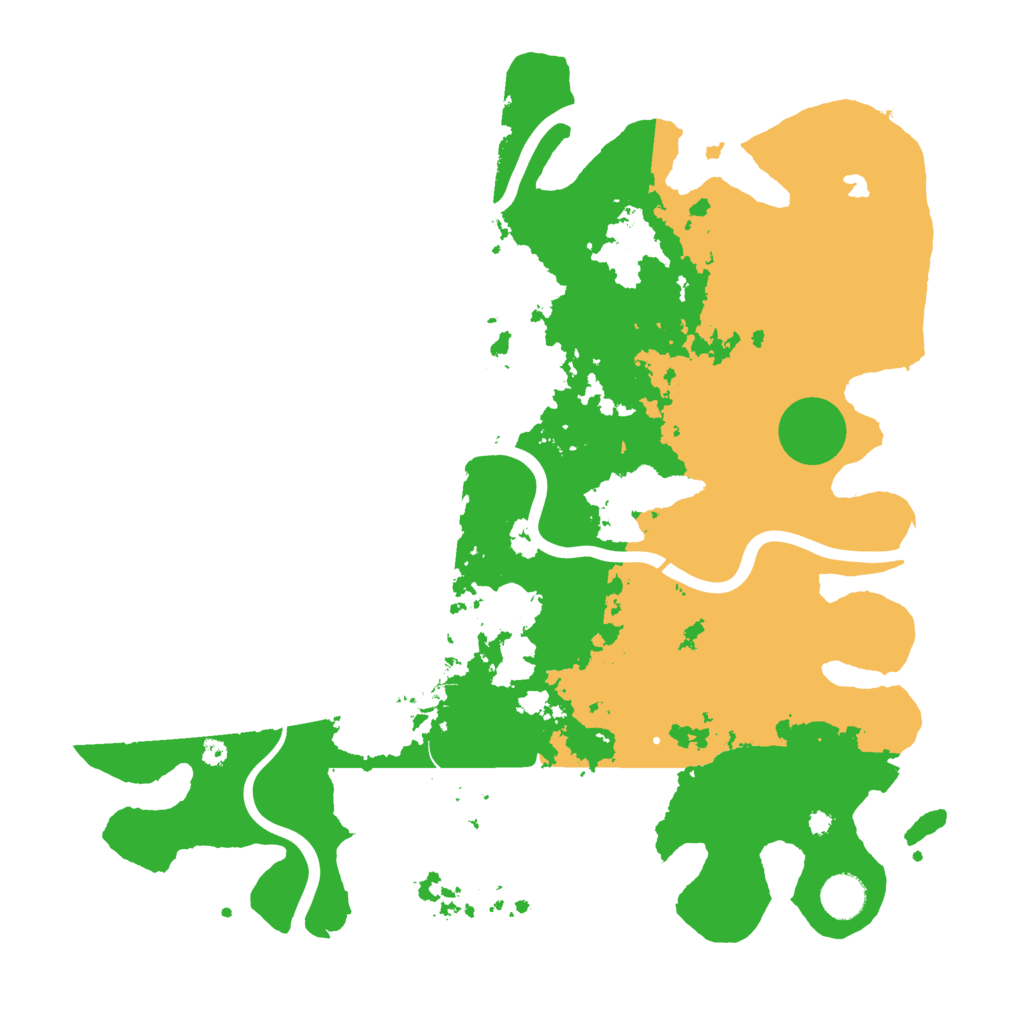 Biome Rust Map: Procedural Map, Size: 4000, Seed: 1940281144