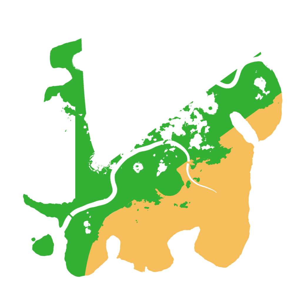 Biome Rust Map: Procedural Map, Size: 3100, Seed: 2125212028