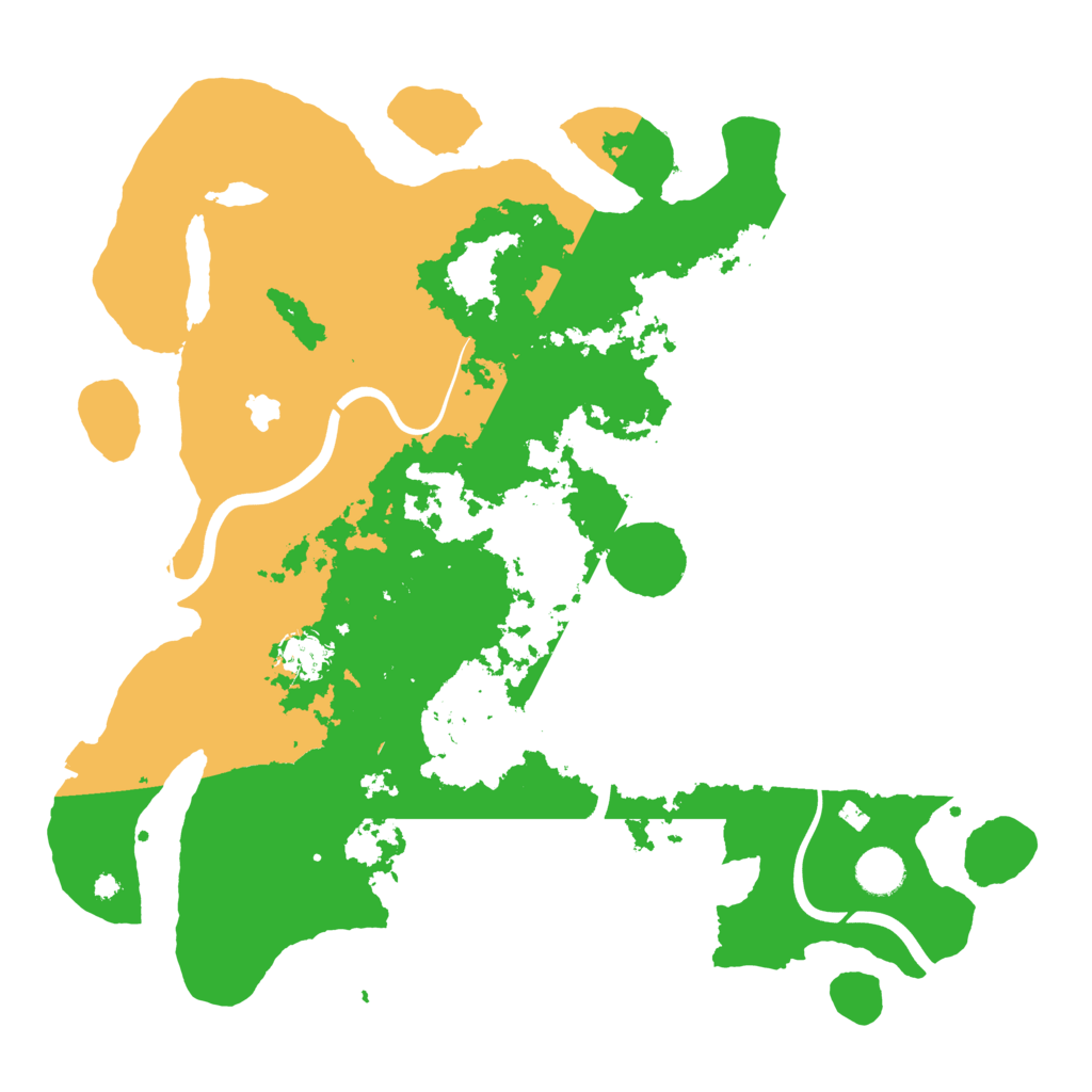 Biome Rust Map: Procedural Map, Size: 4000, Seed: 997463396